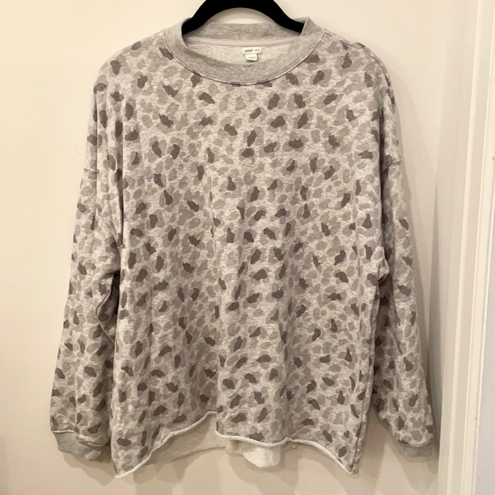 Brand New Aerie Printed Sweatshirt